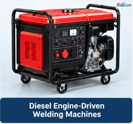 Diesel Engine-Driven Welding Machine Rental Saudi Arabia